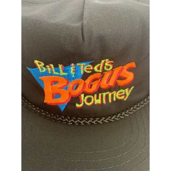 Vintage 90’s Bill and Ted’s Bogus Journey Movie Promo Snapback Hat New Old Stock - Picture 3 of 7